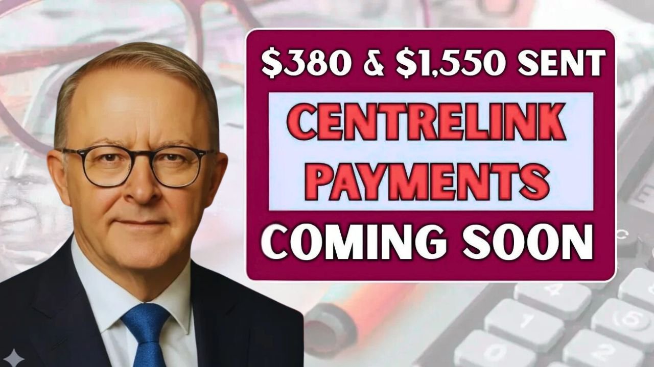 Centrelink $380 and $1,550 Payments Coming October 20
